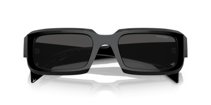 משקפי שמש פראדה שחור-אפור כהה | Prada PR 27ZS Black-Dark Grey