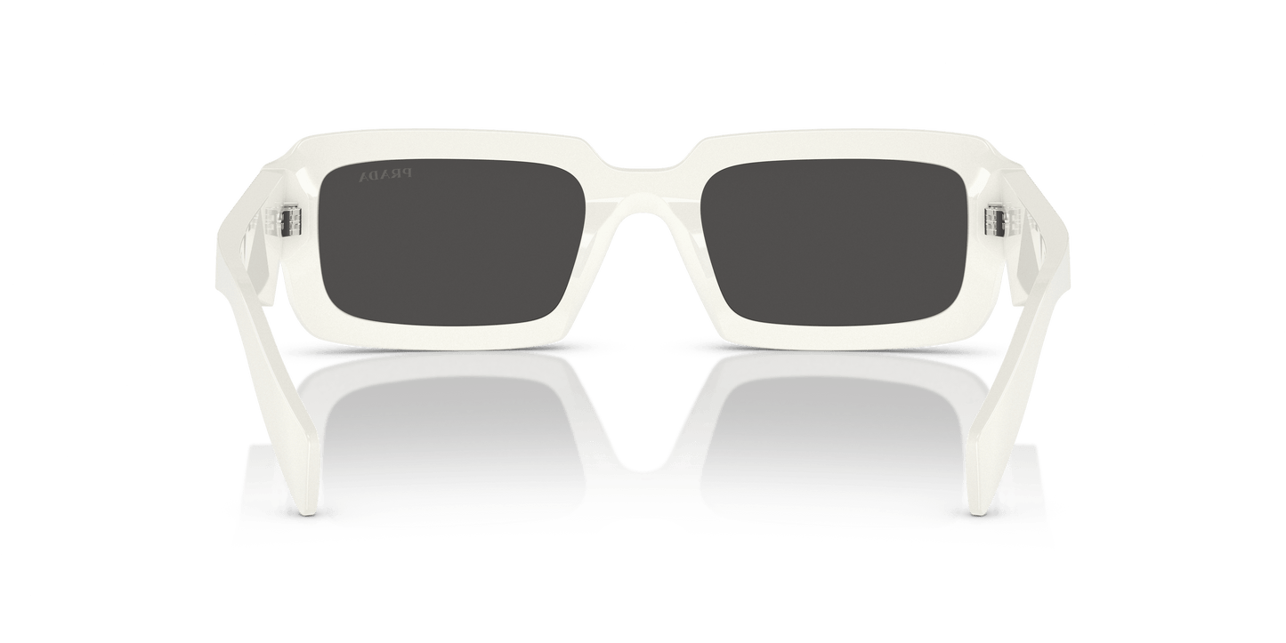 Prada Sunglasses White-Dark Grey | Prada PR 27ZS White-Dark Grey