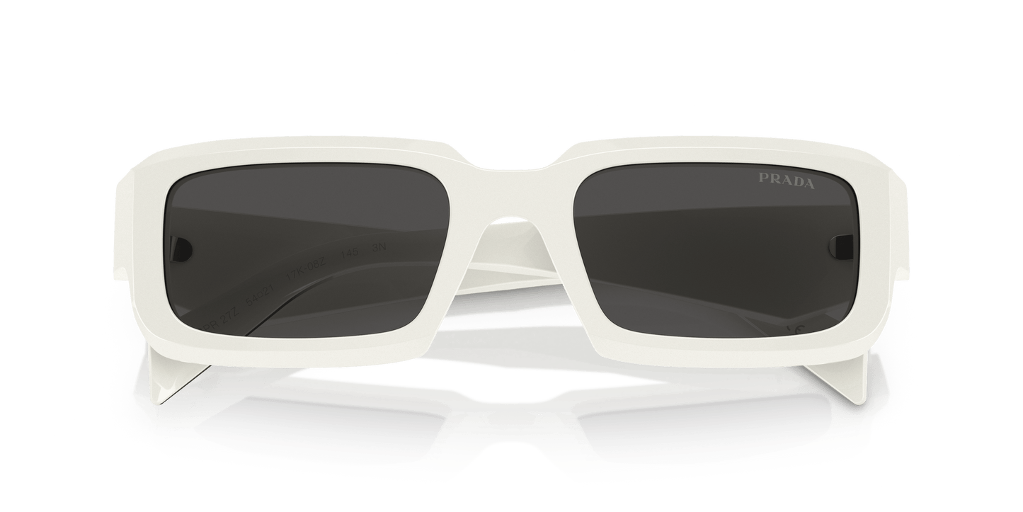 Prada Sunglasses White-Dark Grey | Prada PR 27ZS White-Dark Grey