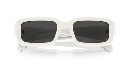 Prada Sunglasses White-Dark Grey | Prada PR 27ZS White-Dark Grey
