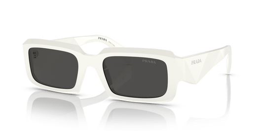 Prada Sunglasses White-Dark Grey | Prada PR 27ZS White-Dark Grey