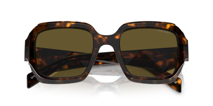 Prada Sunglasses Sage/Honey Tortoise-Dark Brown | PRADA PR 28ZS Sage/Honey Tortoise-Dark Brown