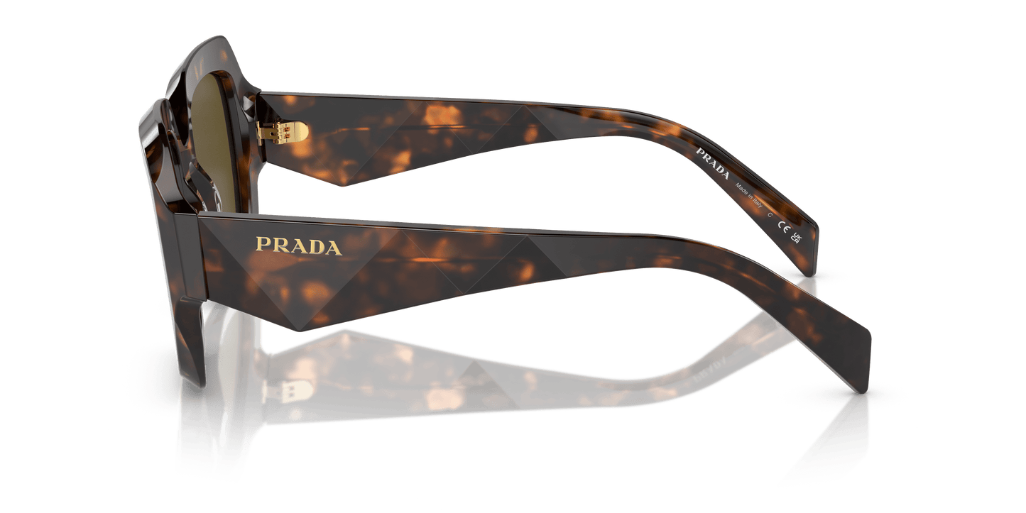 Prada Sunglasses Sage/Honey Tortoise-Dark Brown | PRADA PR 28ZS Sage/Honey Tortoise-Dark Brown