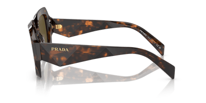 Prada Sunglasses Sage/Honey Tortoise-Dark Brown | PRADA PR 28ZS Sage/Honey Tortoise-Dark Brown