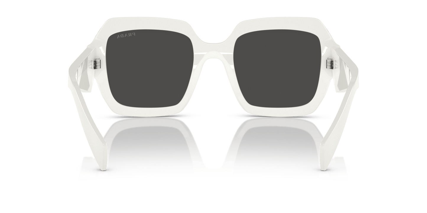 Prada Sunglasses White-Dark Grey | PRADA PR 28ZS White-Dark Grey
