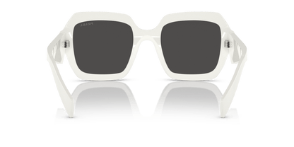 Prada Sunglasses White-Dark Grey | PRADA PR 28ZS White-Dark Grey