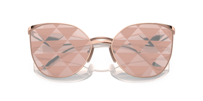 משקפי שמש פראדה ורוד זהב-אלבסטרו | PRADA PR 50ZS Pink Gold-Alabastro