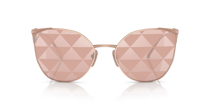 משקפי שמש פראדה ורוד זהב-אלבסטרו | PRADA PR 50ZS Pink Gold-Alabastro