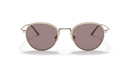 Prada PR 53WS Gold-Light Purple Brown Sunglasses
