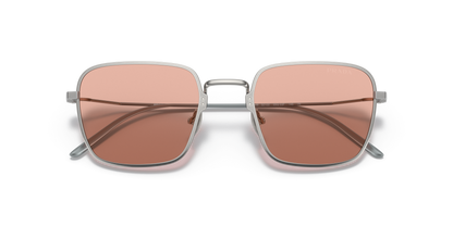 Prada Sunglasses Satin Titanium-Dark Pink | PRADA PR 54WS Satin Titanium-Dark Pink