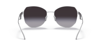 Prada Sunglasses Silver-Grey Gradient | PRADA PR 57YS Silver-Grey Gradient