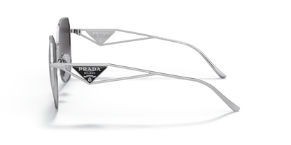 Prada Sunglasses Silver-Grey Gradient | PRADA PR 57YS Silver-Grey Gradient