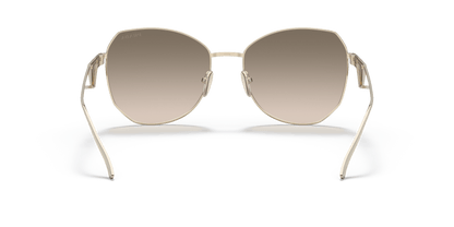 Prada Sunglasses Pale Gold-Light Brown Gradient Light Grey | PRADA PR 57YS Pale Gold-Light Brown Gradient Light Grey