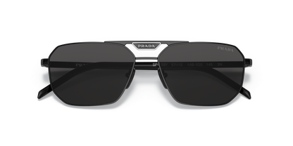 Prada Sunglasses Black-Dark Grey | Prada PR 58YS Black-Dark Grey