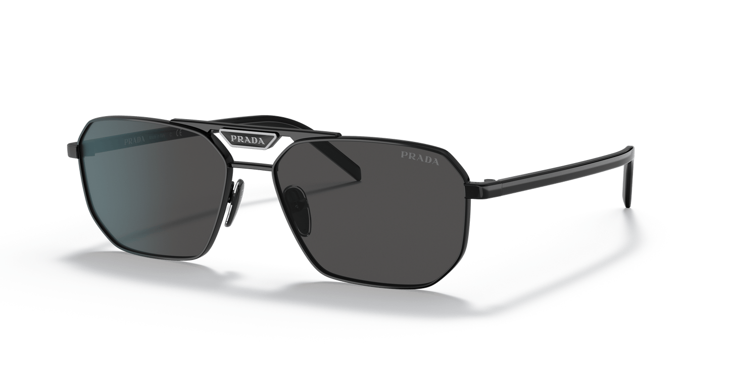 Prada Sunglasses Black-Dark Grey | Prada PR 58YS Black-Dark Grey