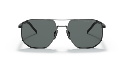Prada Sunglasses Black-Polar Dark Grey | Prada PR 59YS Black-Polar Dark Grey