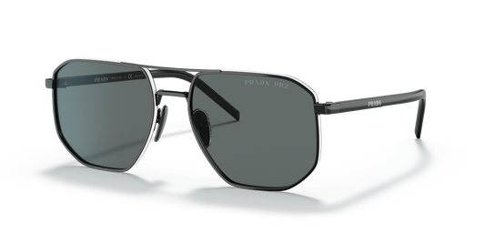Prada Sunglasses Black-Polar Dark Grey | Prada PR 59YS Black-Polar Dark Grey