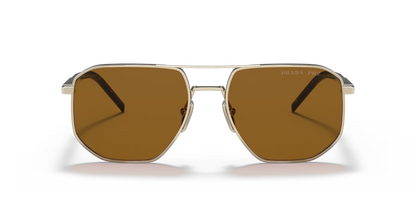 Prada PR 59YS Gold-Brown Sunglasses