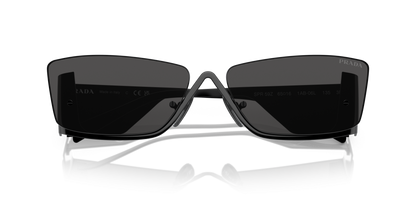 Prada Sunglasses Black-Dark Grey | PRADA PR 59ZS Black-Dark Grey