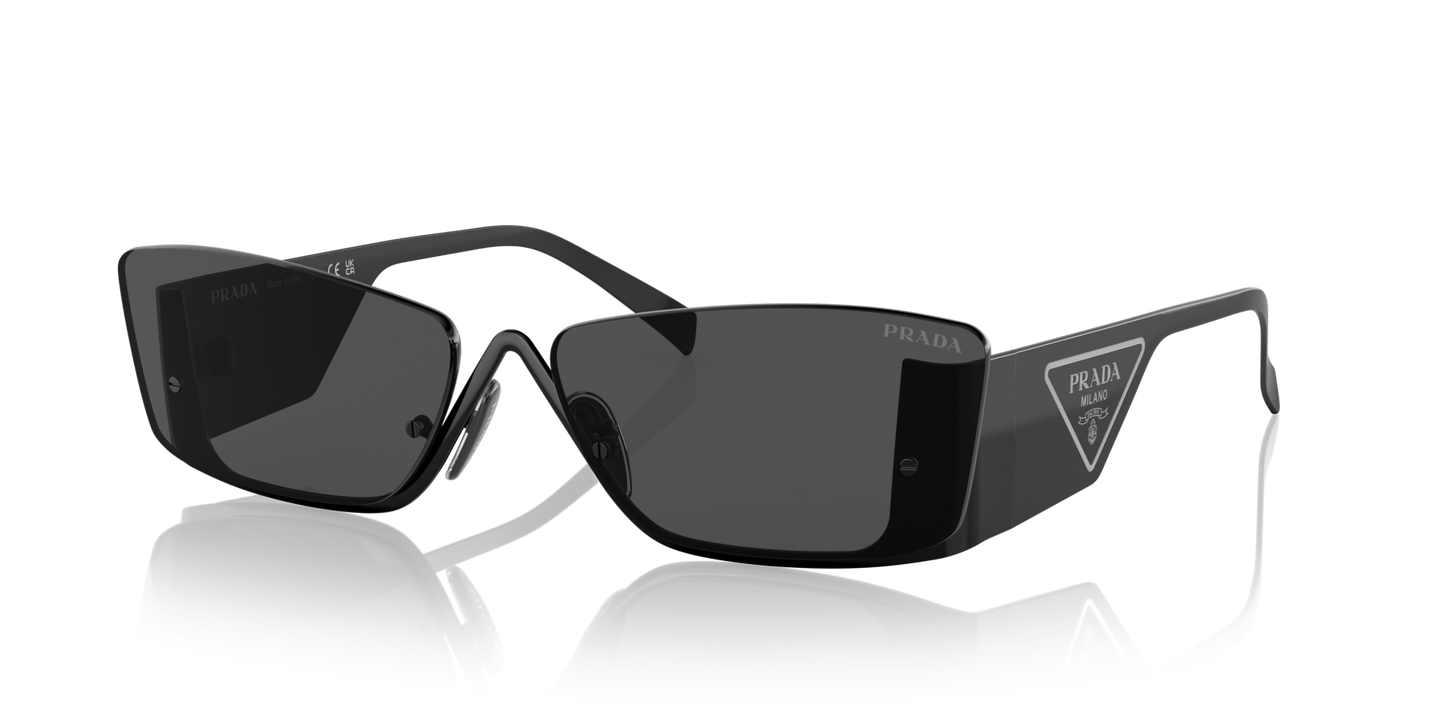 Prada Sunglasses Black-Dark Grey | PRADA PR 59ZS Black-Dark Grey