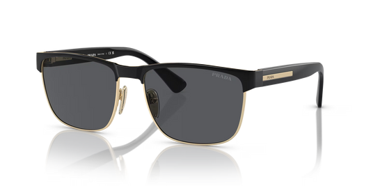 Prada PR 66ZS Black-Transparent Sunglasses