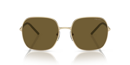 Prada Sunglasses Gold-Brown | Prada PR 67XS Gold-Brown