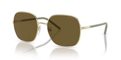 Prada Sunglasses Gold-Brown | Prada PR 67XS Gold-Brown
