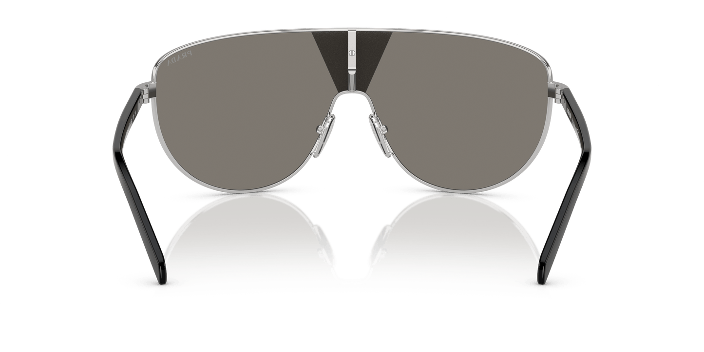 Prada Sunglasses Mirror Silver-Light Grey Silver | PRADA PR 69ZS Silver-Light Grey Mirror Silver