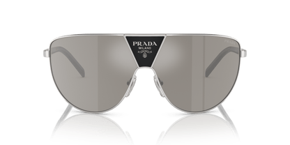 Prada Sunglasses Mirror Silver-Light Grey Silver | PRADA PR 69ZS Silver-Light Grey Mirror Silver
