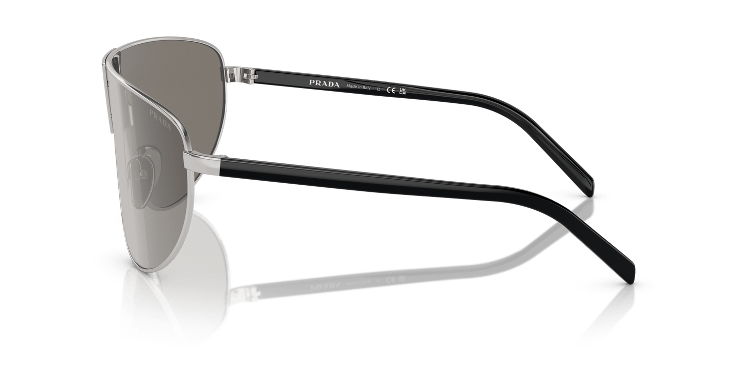 Prada Sunglasses Mirror Silver-Light Grey Silver | PRADA PR 69ZS Silver-Light Grey Mirror Silver