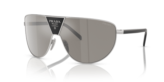 Prada Sunglasses Mirror Silver-Light Grey Silver | PRADA PR 69ZS Silver-Light Grey Mirror Silver