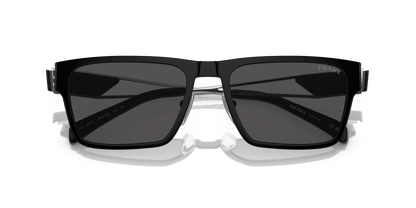 Prada PR 71ZS Matte Black-Dark Grey Sunglasses