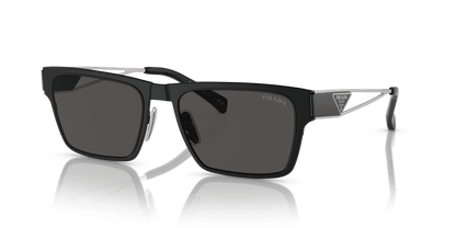 Prada PR 71ZS Matte Black-Dark Grey Sunglasses