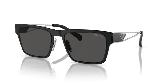 Prada PR 71ZS Matte Black-Dark Grey Sunglasses