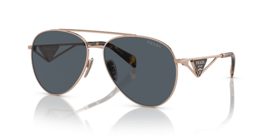 Prada Sunglasses Rose Gold-Dark Grey | PRADA PR 73ZS Rose Gold-Dark Grey