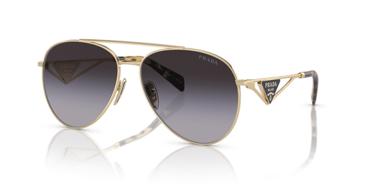 Prada Sunglasses Pale Gold-Grey Gradient | PRADA PR 73ZS Pale Gold-Grey Gradient