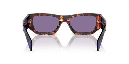 Prada Havana-Violet Mirror Internal Silver Sunglasses | PRADA PR A01S Havana-Violet Mirror Internal Silver