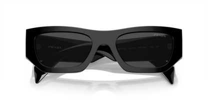 משקפי שמש פראדה שחור-אפור כהה | PRADA PR A01S Black-Dark Grey