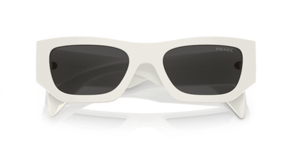 משקפי שמש פראדה לבן-אפור כהה | PRADA PR A01S White-Dark Grey