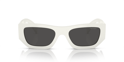 משקפי שמש פראדה לבן-אפור כהה | PRADA PR A01S White-Dark Grey