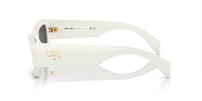 משקפי שמש פראדה לבן-אפור כהה | PRADA PR A01S White-Dark Grey