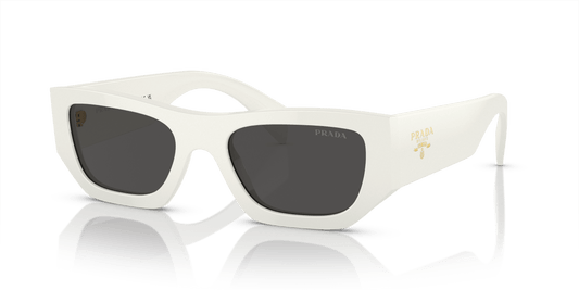 Prada Sunglasses White-Dark Grey | PRADA PR A01S White-Dark Grey