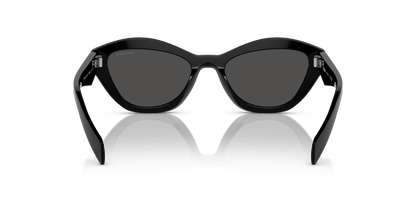 משקפי שמש פראדה שחור-אפור כהה | PRADA PR A02S Black-Dark Grey