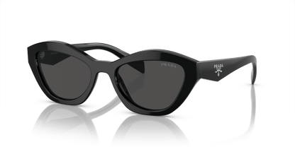 משקפי שמש פראדה שחור-אפור כהה | PRADA PR A02S Black-Dark Grey