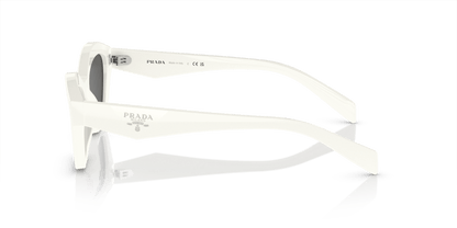 Prada Sunglasses White-Dark Grey | PRADA PR A02S White-Dark Grey