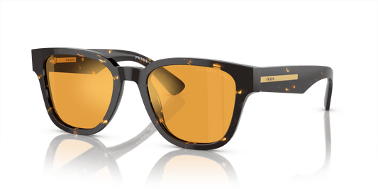 Prada Havana Sunglasses Black/Yellow-Yellow Polar | Prada PR A04S Havana Black/Yellow-Yellow Polar