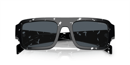 משקפי שמש פראדה צב שחור קריסטל-אפור כהה | Prada PR A05S Tortoise Black Crystal-Dark Grey