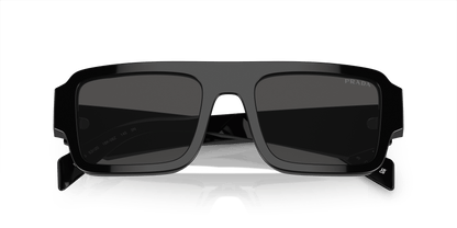 Prada Sunglasses Black-Dark Grey | Prada PR A05S Black-Dark Grey