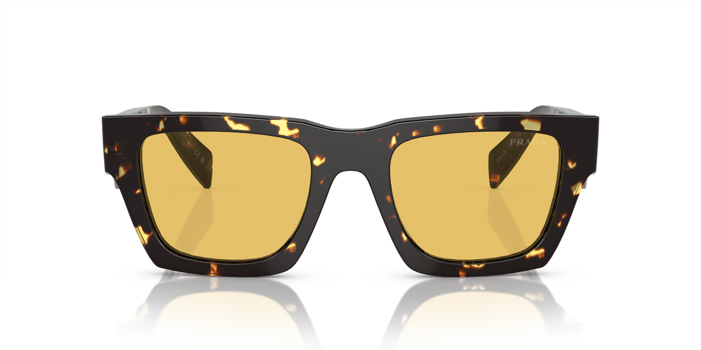 Prada Sunglasses Tortoise Black Malt-Yellow | Prada PR A06S Tortoise Black Malt-Yellow