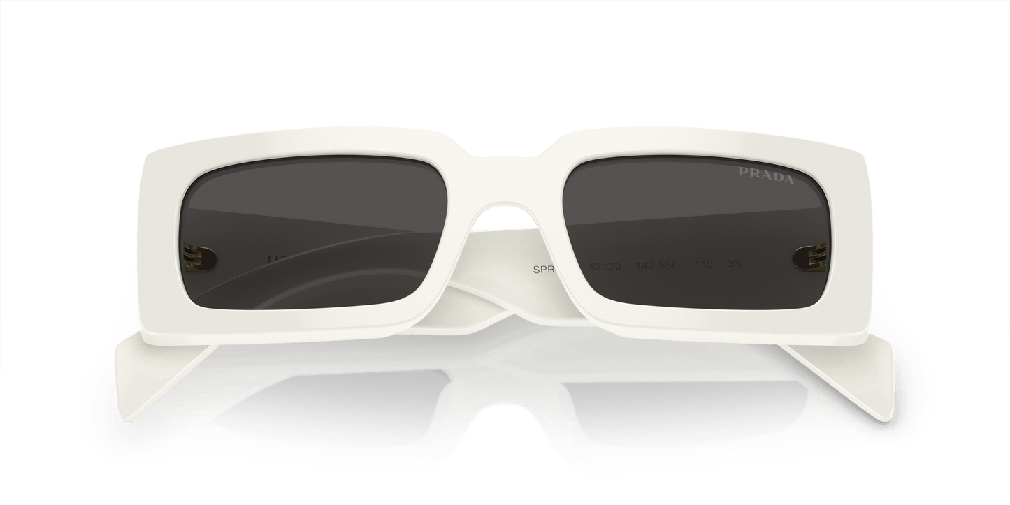 Prada Sunglasses Talc-Dark Grey | PRADA PR A07S Talc-Dark Grey